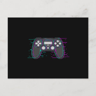 Gaming Controller Game Gamer Video Game Gift Idea Postcard