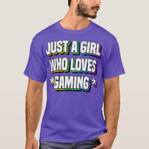 Gaming Controller Idea Girls Gamers Players Funny  T-Shirt