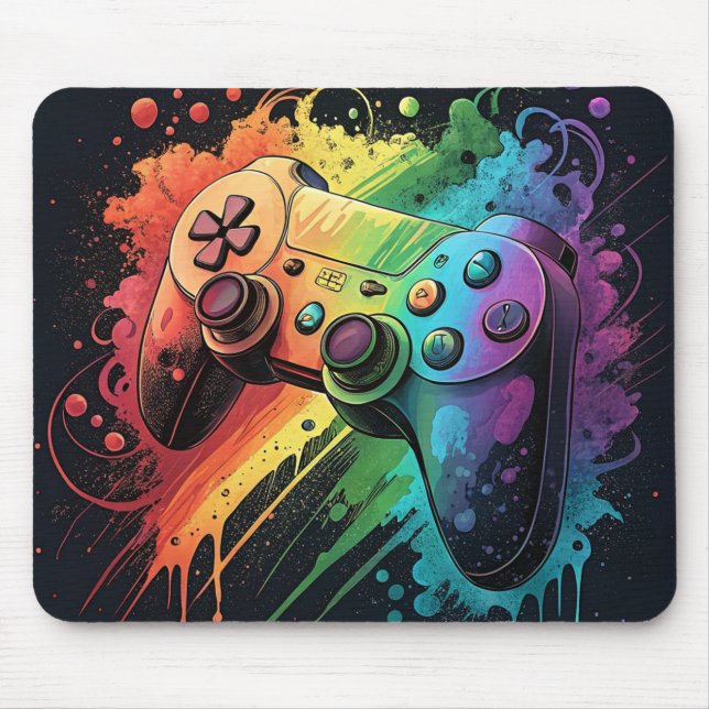 Gaming Controller Mouse Pad (Front)