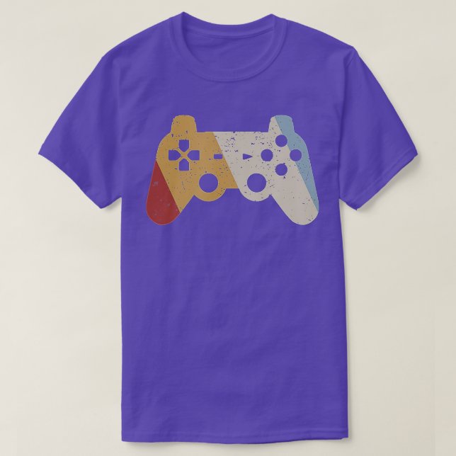 Gaming Controller Retro Style Vintage  T-Shirt (Design Front)