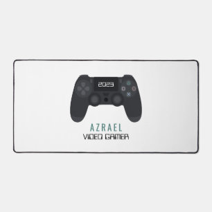 Gaming Controller, Video Gamer Desk Mat