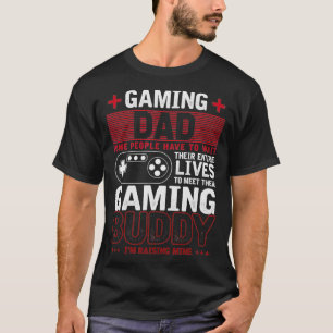 Gaming Dad Video Games Fathers Day Gamer Gift Gami T-Shirt