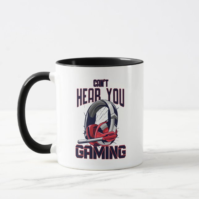 Gaming design with headset mug (Left)
