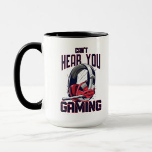 Gaming design with headset mug