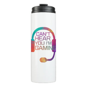 Gaming Earphones For Gamers Thermal Tumbler