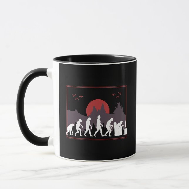 Gaming Evolution Funny Mug (Left)