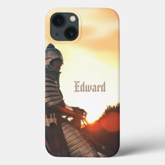 Gaming Fantasy Mediaeval Mounted Knight OtterBox  Case-Mate iPhone Case (Back)