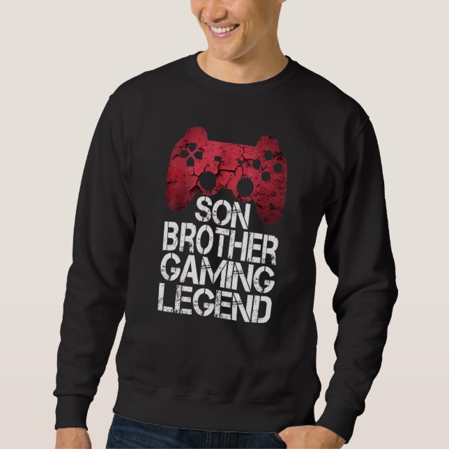 Gaming  For Teenage Boys 8 12 Year Old Christmas G Sweatshirt (Front)