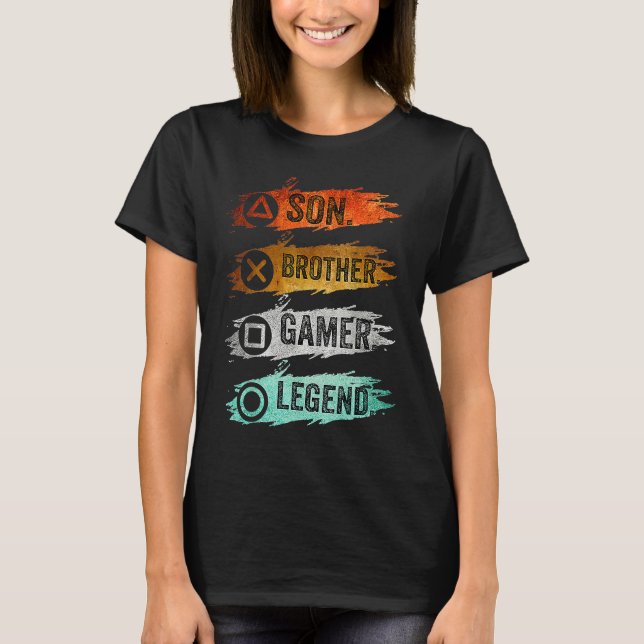 Gaming  For Teenage Boys 8 16 Year Old Gamer T-Shirt (Front)