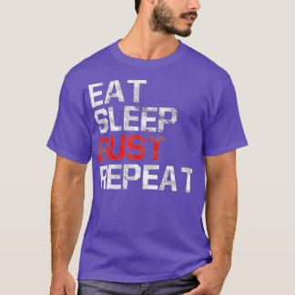 Gaming Funny Meme EAT SLEEP RAID REPEAT Game T-Shirt