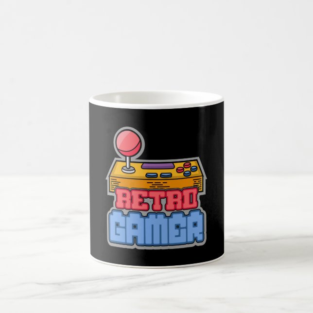 Gaming Game Retro Gamer Console Video Game Gift Coffee Mug (Center)