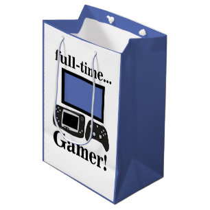 Gaming Gamer Funny Birthday Medium Gift Bag