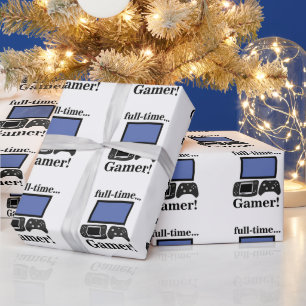 Gaming Gamer Funny Birthday Wrapping Paper