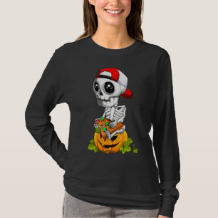 Gaming Halloween Video Gamer Cool Skeleton Boys Me T-Shirt