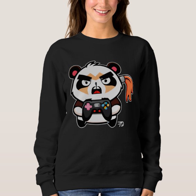 Gaming Hamster Gamer Sweatshirt (Front)
