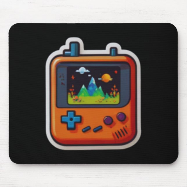 Gaming Handel Sticker  Mouse Pad (Front)