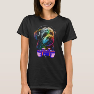Gaming Havanese Dog Player Animal Video Gamer Men T-Shirt