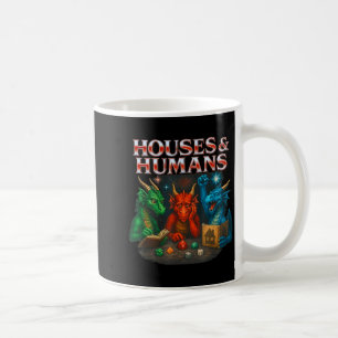 Gaming Houses And Humans Funny Game Rpg Gamer Men  Coffee Mug