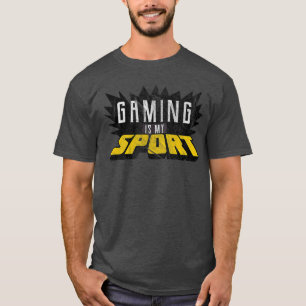 Gaming Is My Sport Game Developer Gift retro T-Shirt