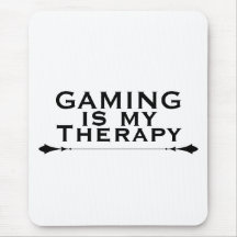 Gaming Is My Therapy gamer Mousepad