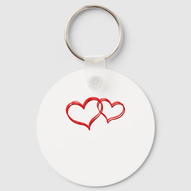 Gaming Is My Valentine Valentines Day Humor 1  Key Ring (Front)