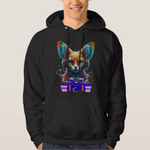 Gaming Javanese Cat Player Animal Video Gamer  Men Hoodie