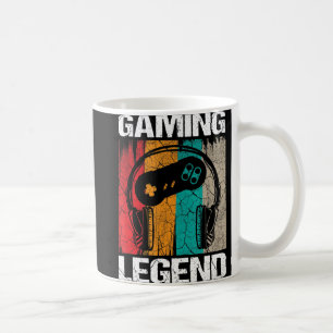 Gaming Legend Gamer Video Games Vintage Gifts Boys Coffee Mug