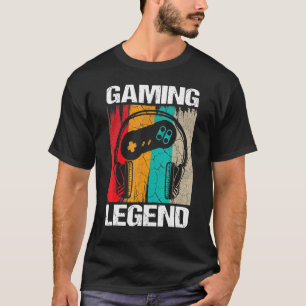 Gaming Legend Pc Gamer Video Games Boys Teenager K T-Shirt