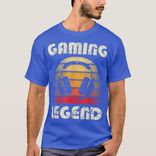 Gaming Legend PC Gamer Video Games Boys Teens Kids T-Shirt