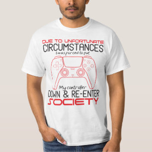 Gaming Lovers Put My Controller Down Funny Gamer T-Shirt