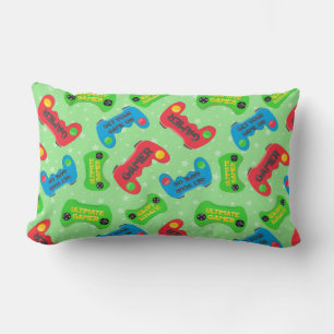 Gaming Lumbar Pillow 13" x 21"