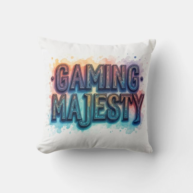 Gaming Majesty  Cushion (Front)