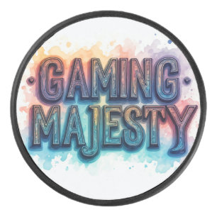 Gaming Majesty  Hockey Puck