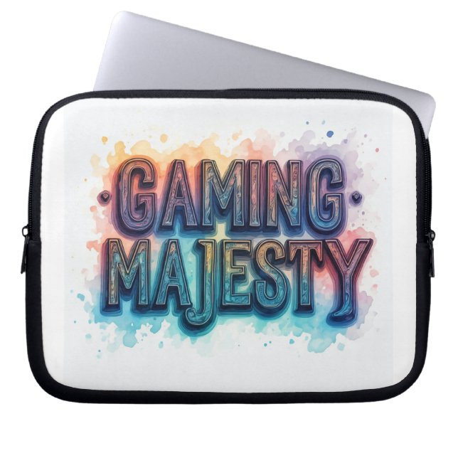 Gaming Majesty  Laptop Sleeve (Front)
