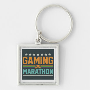 Gaming marathon key ring
