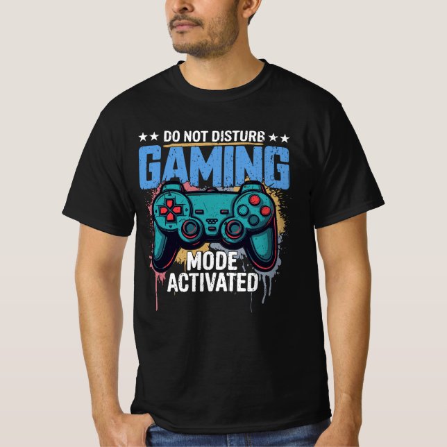 Gaming Mode Activated T-Shirt (Front)