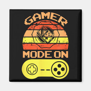 Gaming Mode On Funny Game Quotes Gift For Players Magnet