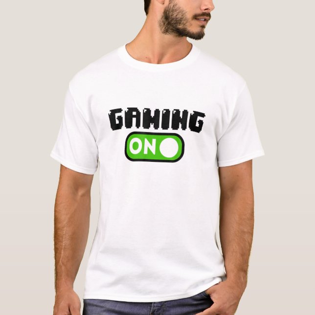 Gaming Mode On Tee | A Funny Gaming Gift For Exper (Front)