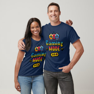 Gaming Mode Pixel Retro T-Shirt