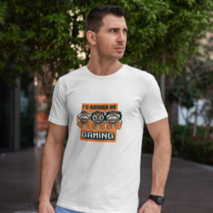 Gaming Monkeys Cartoon T-Shirt