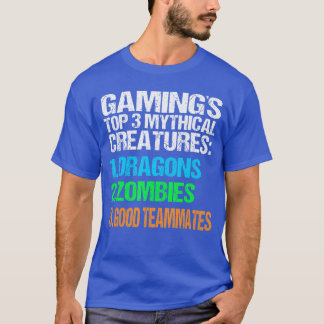 Gaming Mythical Creatures Dragons Zombies Goodeamm T-Shirt