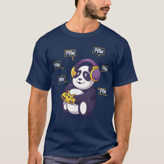 Gaming Panda Video Gaming Panda Bear funny T-Shirt