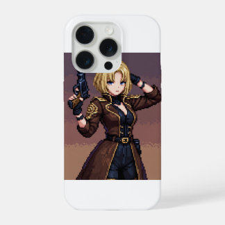 Gaming Pixel Art Blanket – Cozy Gamer Mood iPhone 15 Pro Case