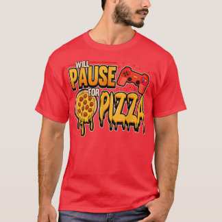 Gaming Pizza Gamer  T-Shirt
