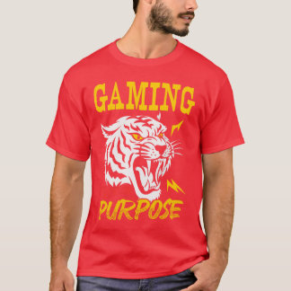 Gaming Purpose Fierceiger Design For Gamers Premiu T-Shirt