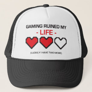 GAMING RUINED MY LIFE! TRUCKER HAT