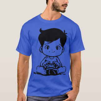 Gaming Sketch retro friends T-Shirt