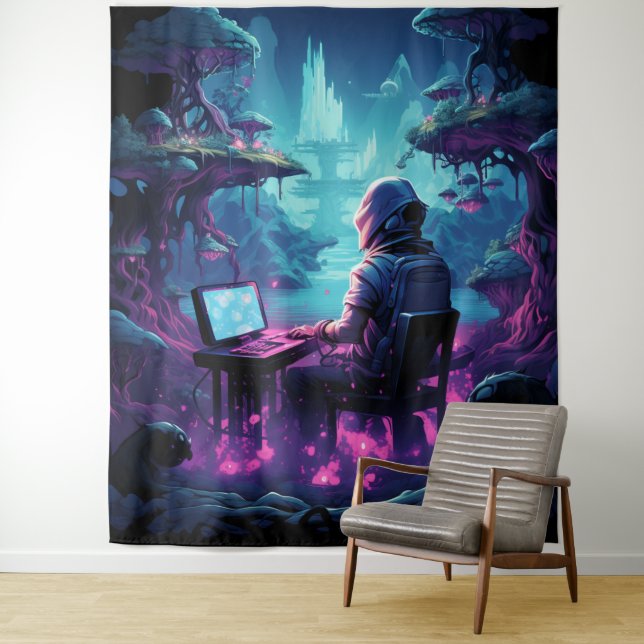 Gaming Tapestry (In Situ)