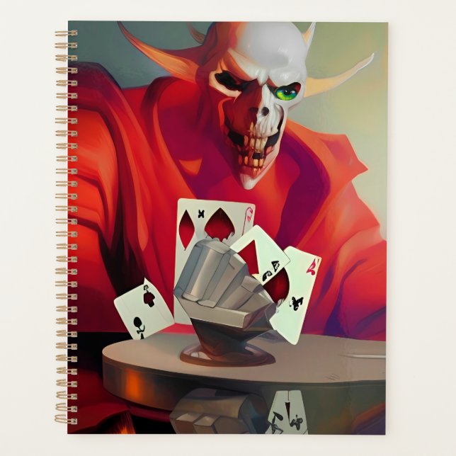 Gaming the Devil Ken Gauge Fantasy Planner (Front)