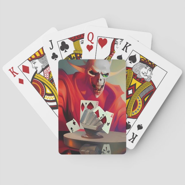 Gaming the Devil Ken Gauge Fantasy Playing Cards (Back)